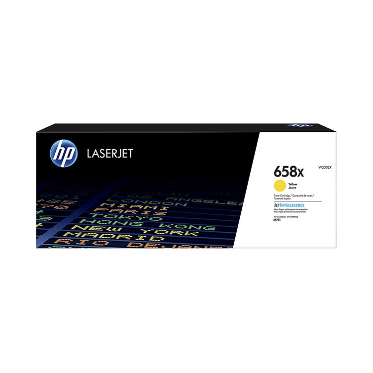 HP toner 658X (W2002X) jaune