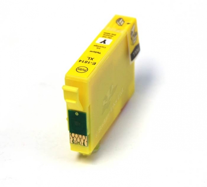 ✓ Cartouche encre UPrint compatible EPSON T129 XL jaune couleur jaune en  stock - 123CONSOMMABLES