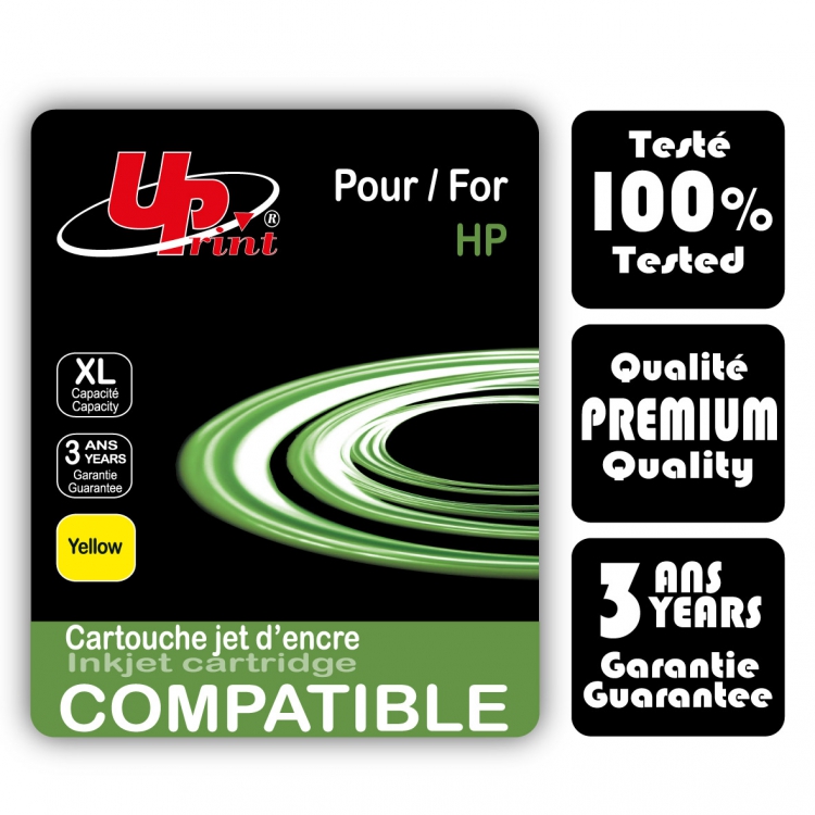 Cartouche compatible HP 971XLY jaune