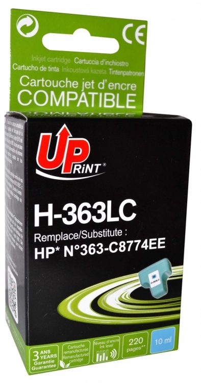 Cartouche PREMIUM compatible HP 363 cyan clair