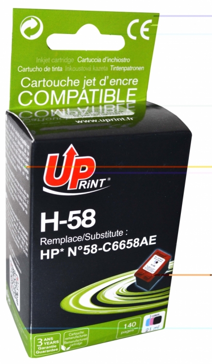 Cartouche compatible HP 58 photo