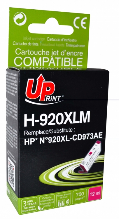 Cartouche encre UPrint compatible HP 920XL magenta