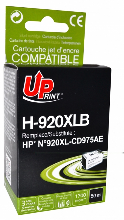 Cartouche encre UPrint compatible HP 920XL noir