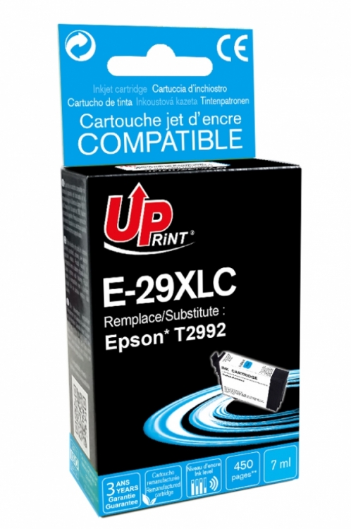 Cartouche encre UPrint compatible EPSON T29XL cyan