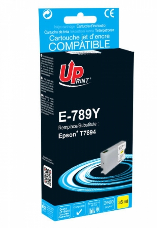 Cartouche compatible EPSON T789Y XXL jaune