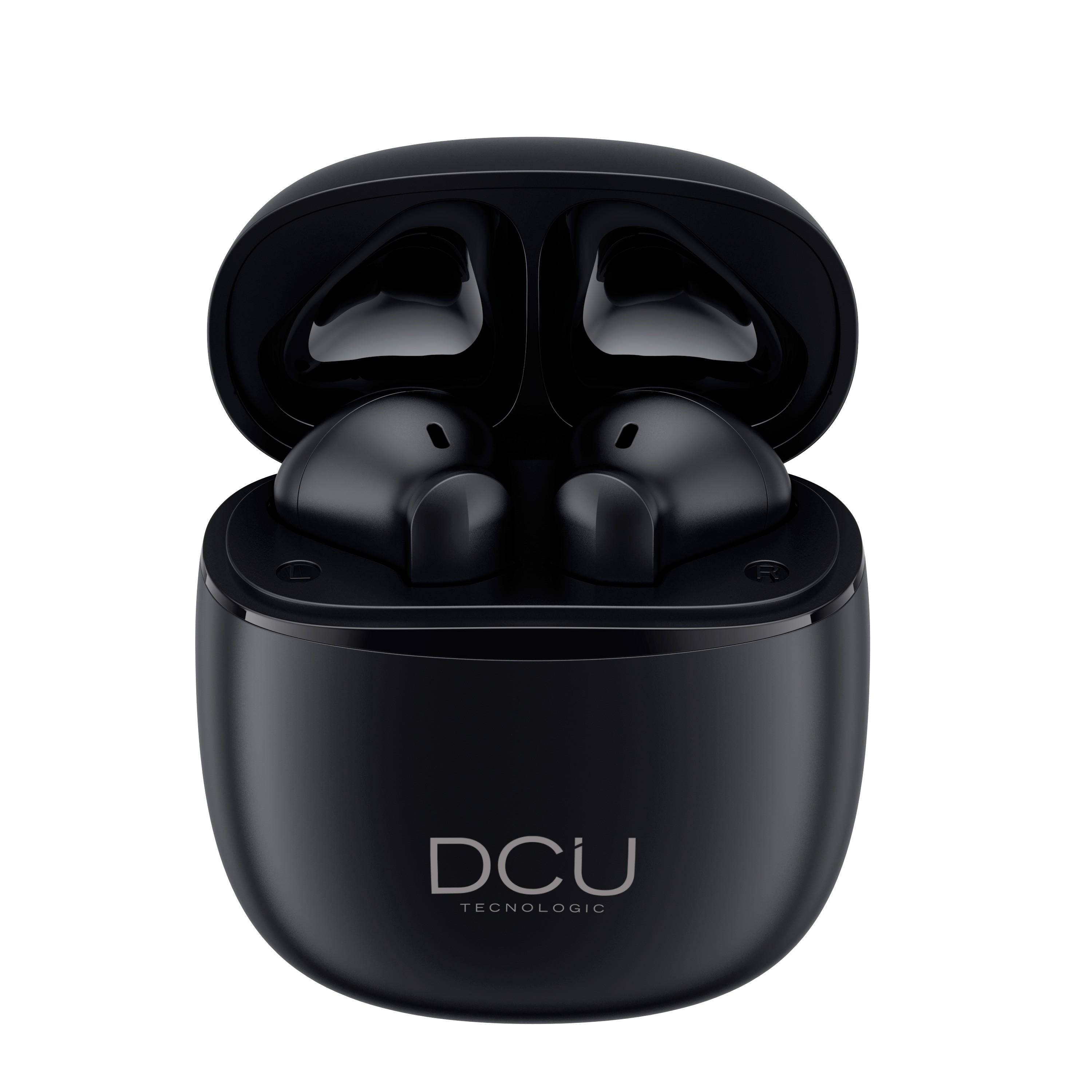 Casque Bluetooth 5.1 DCU Tecnologic Mini Mate - Liberté et confort pour votre musique préférée - Version V5.1 - Batterie longue durée - Haut-parleur 10 mm - Portée Bluetooth 10 m - Couleur Noir