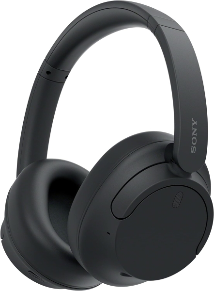 Casque Bluetooth 5.2 Sony WH-CH720 avec microphone intégré - Bandeau réglable - Connectivité multipoint - Filaire et sans fil - Oreillettes rotatives - Jusqu'à 50 h d'autonomie - Noir