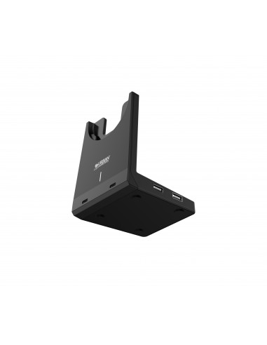 Casque Bluetooth 5.2 Urban Factory Movee Max - Réduction active du bruit - Support de charge - Microphone avec réduction du bruit ambiant - Noir