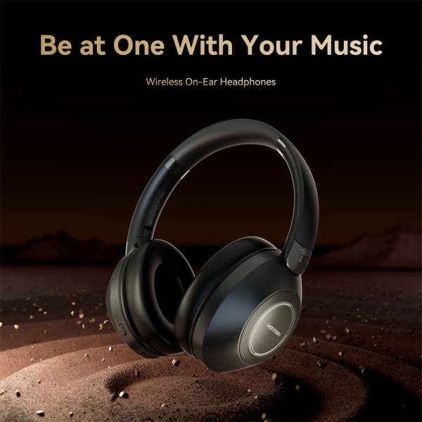 Casque Bluetooth 5.3 Vention SoundMate S11 - Autonomie 20 h - Microphone - Noir