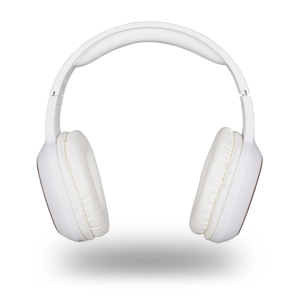 Casque Bluetooth NGS Artica Pride - Microphone intégré - Couleur blanche