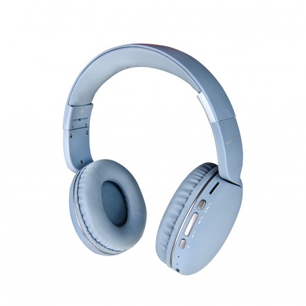 Casque Bluetooth Pliable DCU Tecnologic Soundpro - Connexion Bluetooth V5.0 - Haut-parleurs 40 mm - Batterie 400Mah - 15h d'Utilisation - Profitez de la Musique Partout - Couleur Bleu