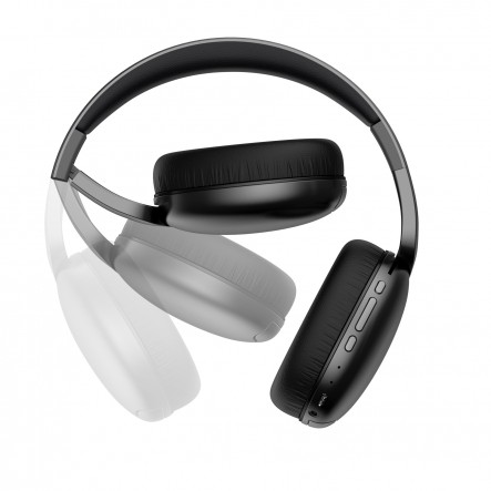 Casque Bluetooth pliable multifonction DCU Tecnologic - Liberté sans fil et design élégant pour profiter de votre musique préférée n'importe où. - Version Bluetooth V5.0 - Batterie 400Mah - 15h d'utilisation - Couleur Noir