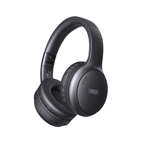 Casque Bluetooth XO 5.3 ANC - Haut-parleur 40 mm - Batterie 1000Mah - Jusqu'à 115 heures de musique - Réduction du bruit - Couleur noire