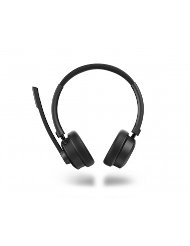 Casque de conférence supra-auriculaire Urban Factory Movee – Bluetooth 5.3 – Noir