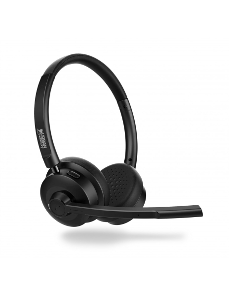 Casque de conférence supra-auriculaire Urban Factory Movee – Bluetooth 5.3 – Noir