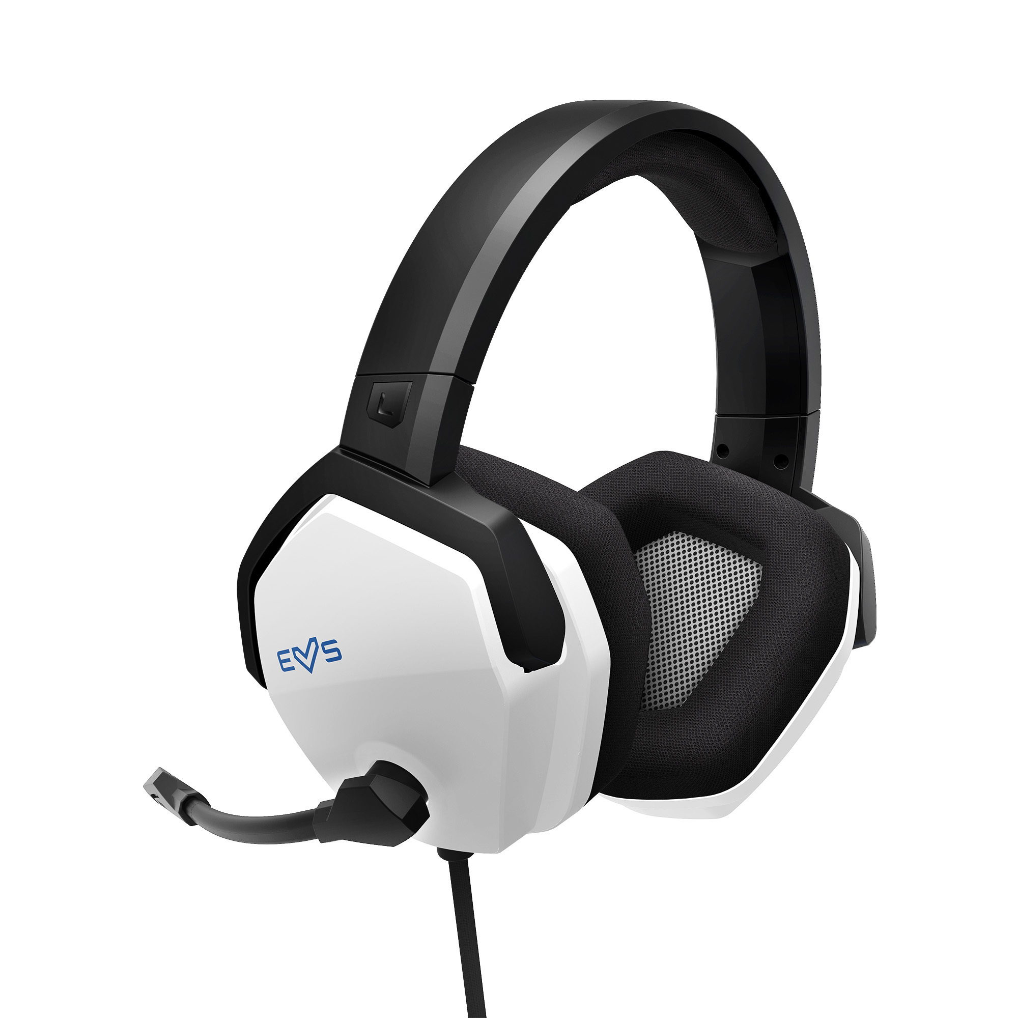 Casque de jeu Energy Sistem ESG 3 - Basses profondes - Coussinets en tissu - Son cristallin - Couleur blanche