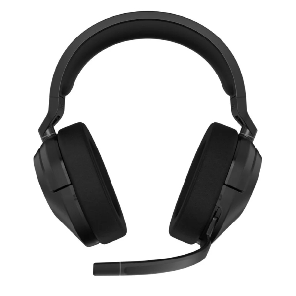 Casque gaming sans fil Corsair HS55 avec microphone - Connectivité Bluetooth 5.4 et 2,4 GHz - Son 7.1 immersif - Jusqu'à 24 h d'autonomie - Couleur carbone