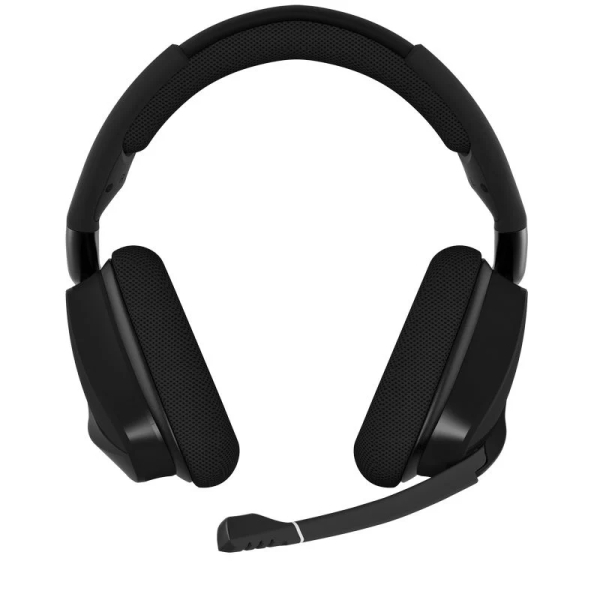 Casque gaming sans fil Corsair Void Elite avec microphone - Connectivité sans fil 2,4 GHz - Son 7.1 immersif - Jusqu'à 16 heures d'autonomie - Gris carbone