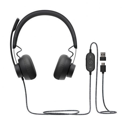 Casque Logitech Zone Filaire USB-C avec Micro