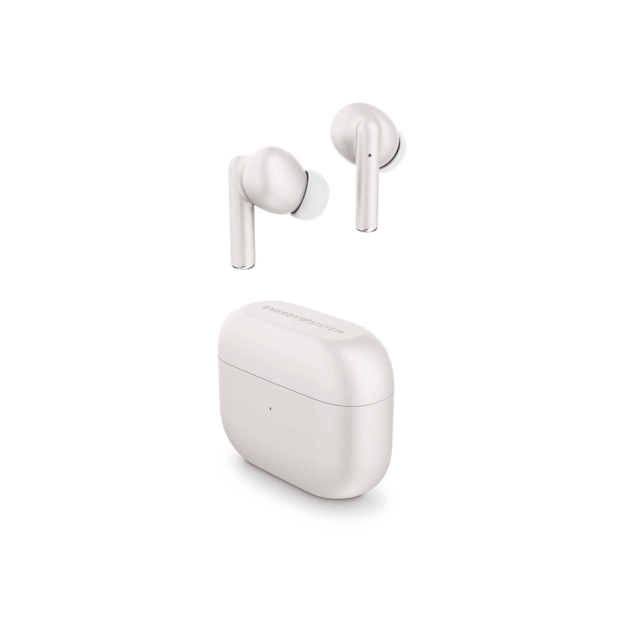 Casque sans fil Energy Sistem Style 2 - Sans fil stéréo - BT 5.0 - Basses profondes - Boîtier de chargement - Couleur blanche