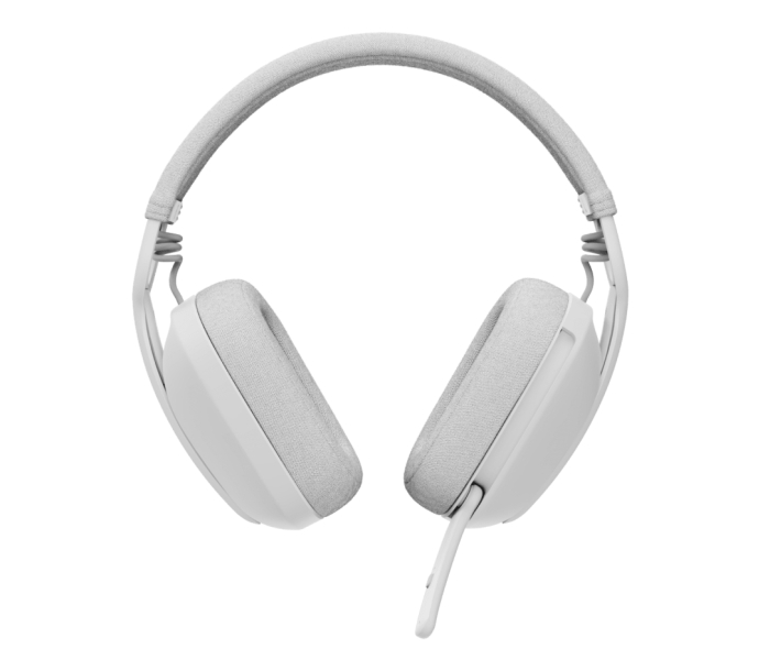 Casque sans fil Logitech Zone Vibe 100 - Bluetooth 5.2 - Portée 30 m - 2 microphones - Blanc cassé