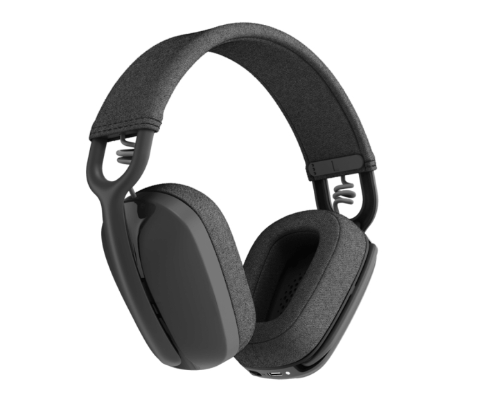 Casque sans fil Logitech Zone Vibe 100 - Bluetooth 5.2 - Portée 30 m - 2 microphones - Couleur graphite