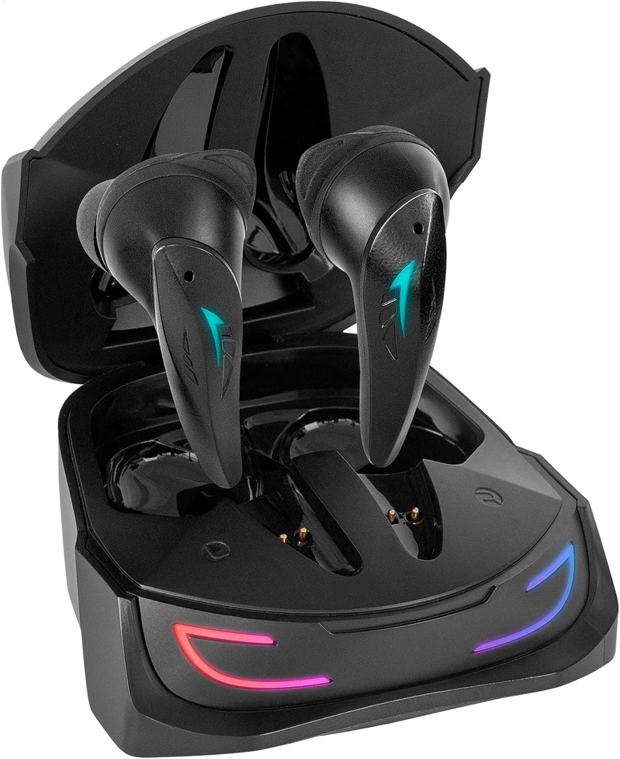 Casque sans fil Mars Gaming Premium TWS MHI-ULTRA - ANC+ENC+PASSIF - Son Néographène - Batterie 24h - Flux RVB - Bluetooth 5.3 - IPX4 - Contrôle APP - Couleur Noir