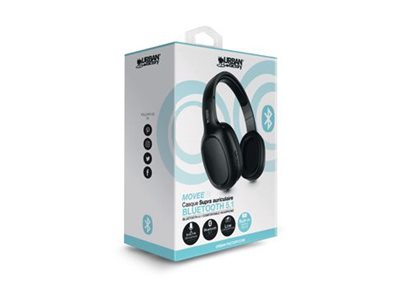Casque supra-auriculaire Urban Factory Movee – Bluetooth 5.1 – Rechargeable – Noir