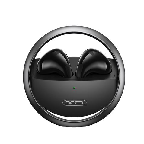 Casque XO Bluetooth 5.3 - jusqu'à 4 heures de musique - Chargement de type C - Batterie 30Mah - Boîtier de charge 250Mah - Jusqu'à 3 charges complètes du casque - Couleur blanche