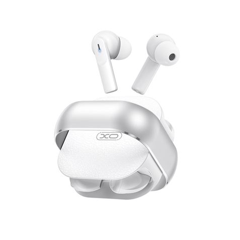 Casque XO G31 - Bluetooth 5.3 - TWS - Contrôle tactile - 4 écouteurs - Idéal pour le partage - Couleur blanche