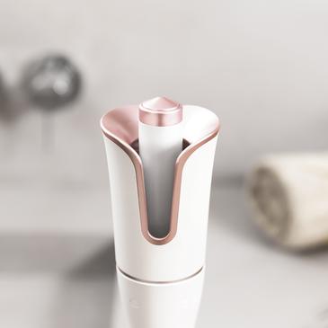 Cecotec Bamba SurfCare 800 Magic Waves Pro Fer à boucler 33W - Revêtement kératine et huile d'argan - Fonction ioniseur Pro - Cylindre XL - Fonction mémoire - Température réglable