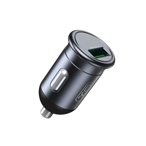 Chargeur de voiture XO QC 3.0 Sortie : 5 V/3 A, 9 V/2 A, 12 V/1,5 A (18 W) - Charge rapide