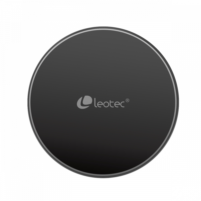 Chargeur sans fil Leotec 15W - Compatible avec les appareils Qi - Détection automatique