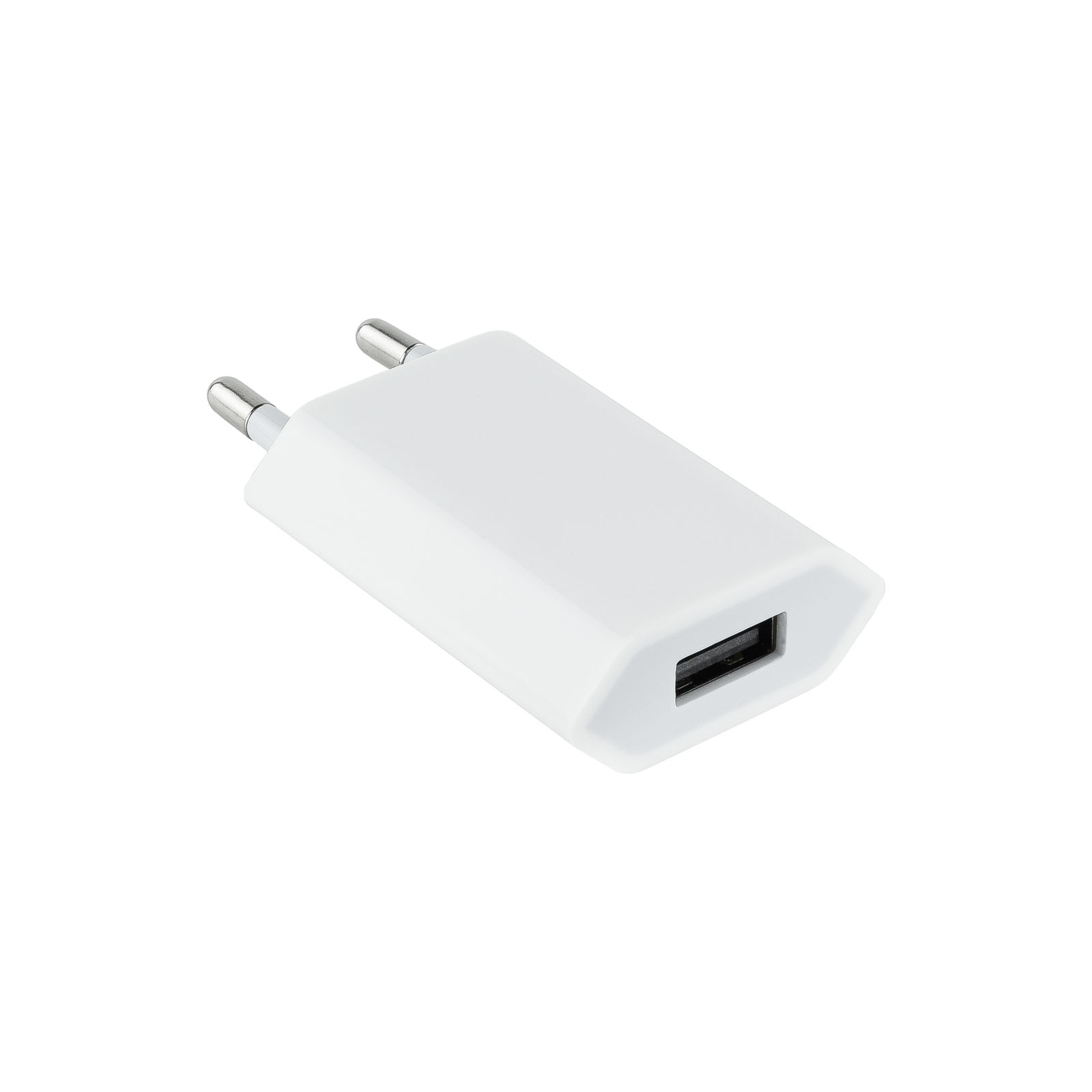 Chargeur Secteur Mini USB Nanocable 5V - Couleur Blanche