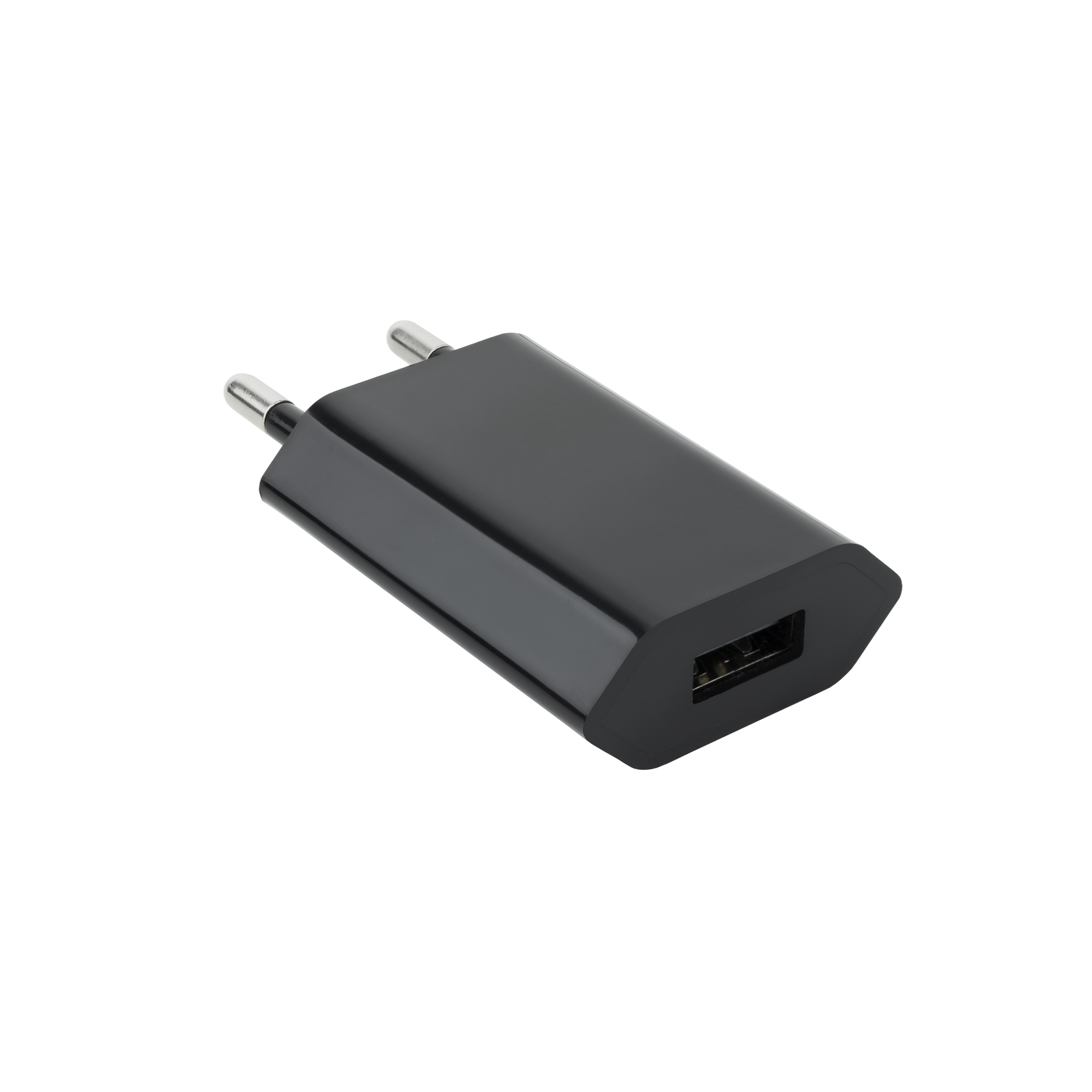 Chargeur Secteur Mini USB Nanocable 5V - Couleur Noir