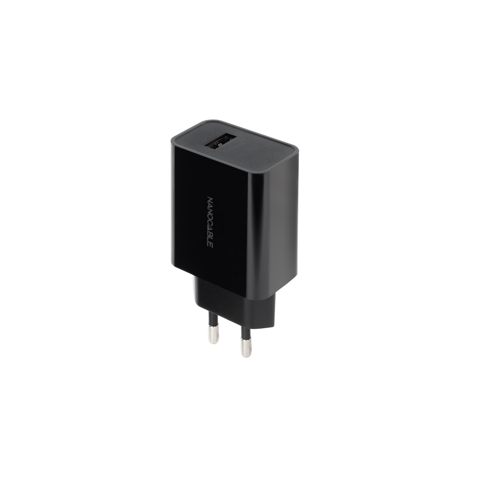 Chargeur USB Nanocable 5V/2.1A - Couleur Noir