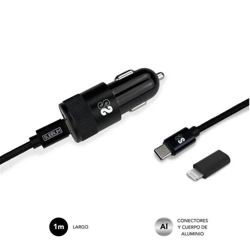 PD 20W Chargeur iPhone avec 1M Câble USB C vers Lightning, USB