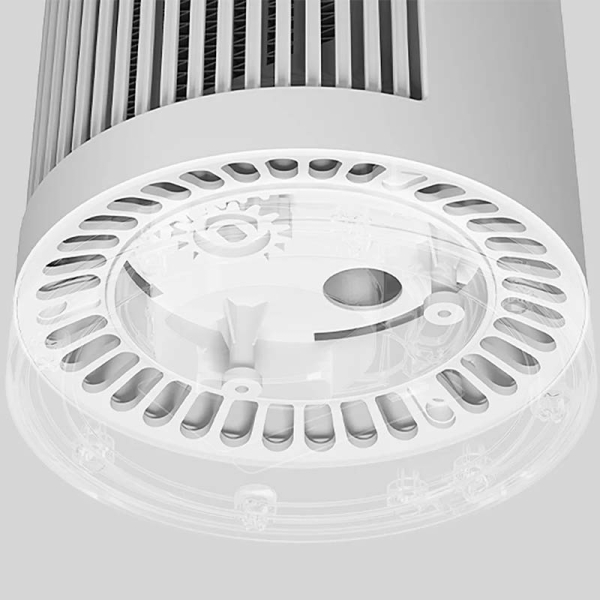 Chauffage de bureau Xiaomi Chauffage électrique intelligent 600 W - WiFi - Minuterie - Silencieux - Capteur de surchauffe