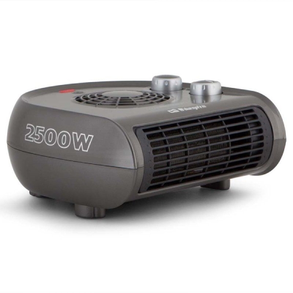 Chauffage Orbegozo FH 5131 2500W - Thermostat réglable - Sélecteur rotatif 3 positions - 2 niveaux de puissance - Fonction ventilateur