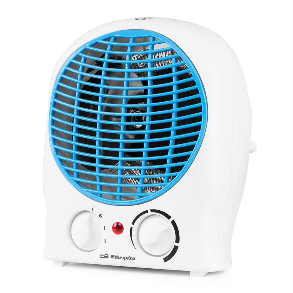 Chauffage vertical Orbegozo FH 5525 - Puissance 2000 W - Contrôle de température réglable - 2 puissances - Protection contre la surchauffe - Design élégant