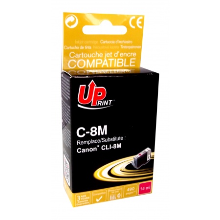 Cartouche encre UPrint compatible CANON CLI-8M magenta