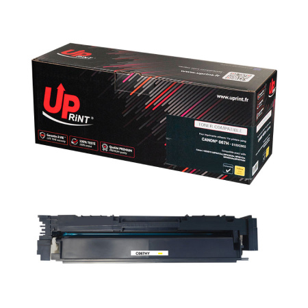 Toner Uprint compatible Canon 067H jaune - Remplace 5103C002/5099C002