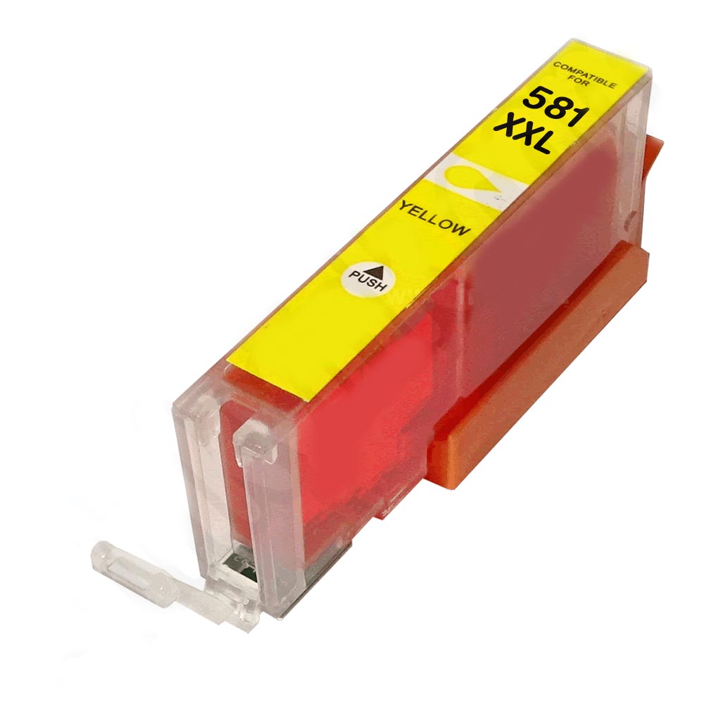 Cartouche compatible CANON CLI-581Y XXL jaune