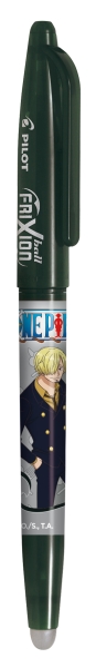 Coffret collector Pilot One Piece avec 3 stylos Frixion Ball + 3 stylos Frixion Ball Plus + 4 autocollants gratuits - Effaçables - Rechargeables - Couleurs assorties