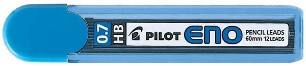 Coffret Pilote de 12 Mines ENO 0.7 pour Portemine - Dureté HB - Trait 0.7mm