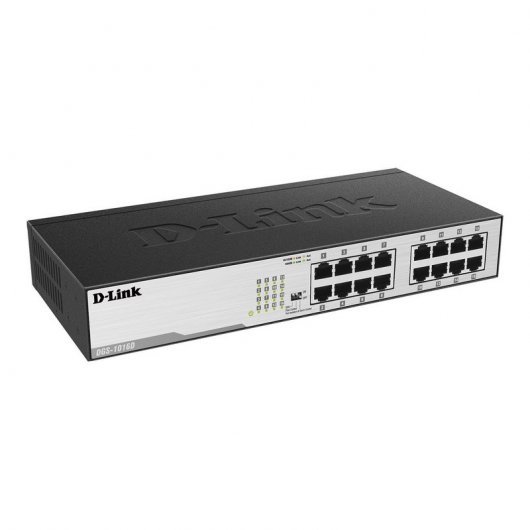 Commutateur D-Link 16 ports Gigabit 10/100/1000 Mbit/s