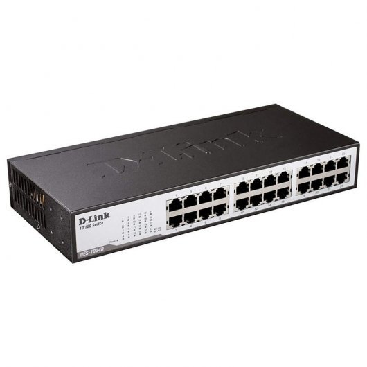 Commutateur D-Link 24 ports Gigabit 10/100 Mbps non géré