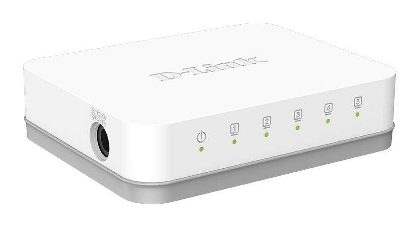 Commutateur D-Link 5 ports Gigabit 10/100/1000 Mbit/s