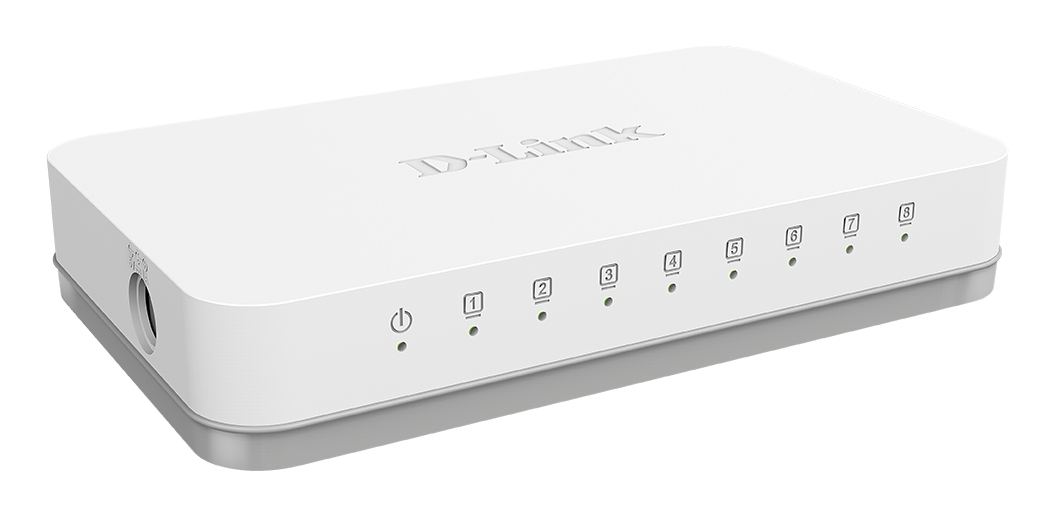 Commutateur D-Link 8 ports Gigabit 10/100/1000 Mbit/s