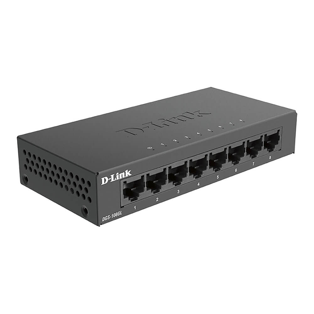 Commutateur D-Link 8 ports Gigabit 10/100/1000 Mbit/s